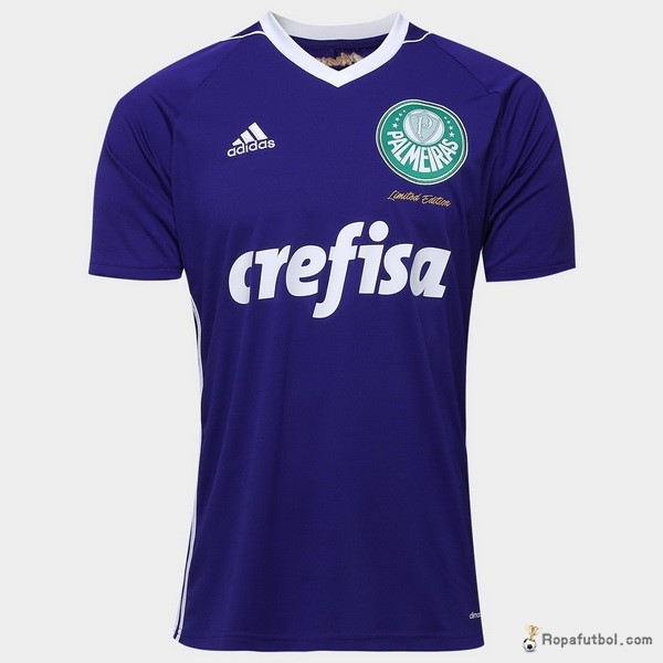 Camiseta Palmeiras Portero 2017/18 Purpura